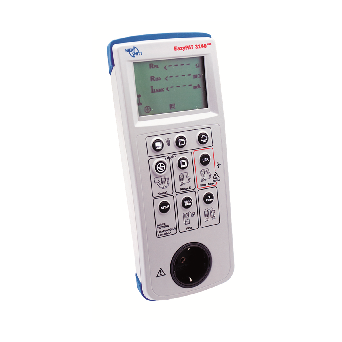 EazyPAT 3140USB Gereedschapstester met geheugen