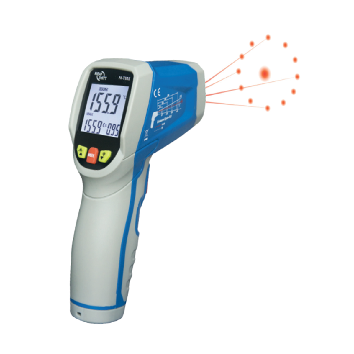NI T885 Infrarood thermometer