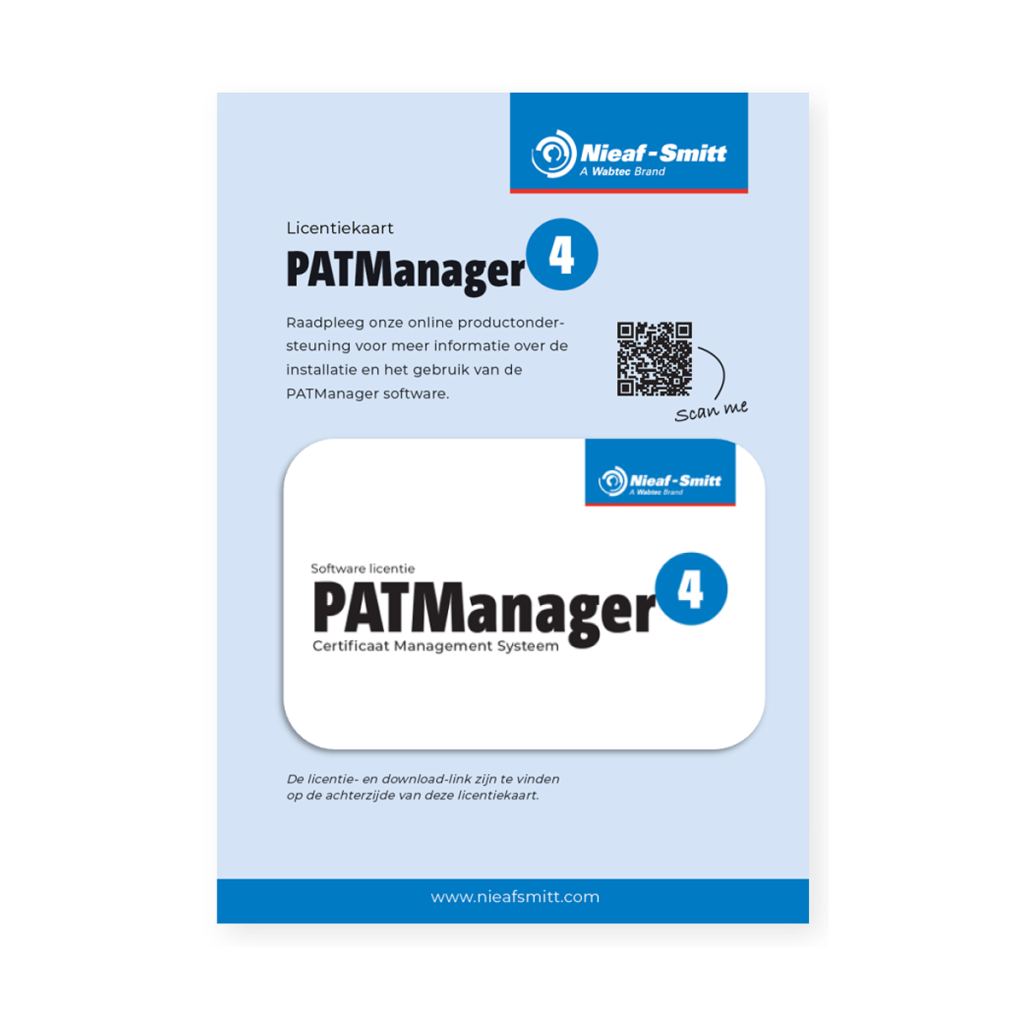 Patmanager Software SafetyPAT 3140 Gereedschapstester | Nieaf-Smitt
