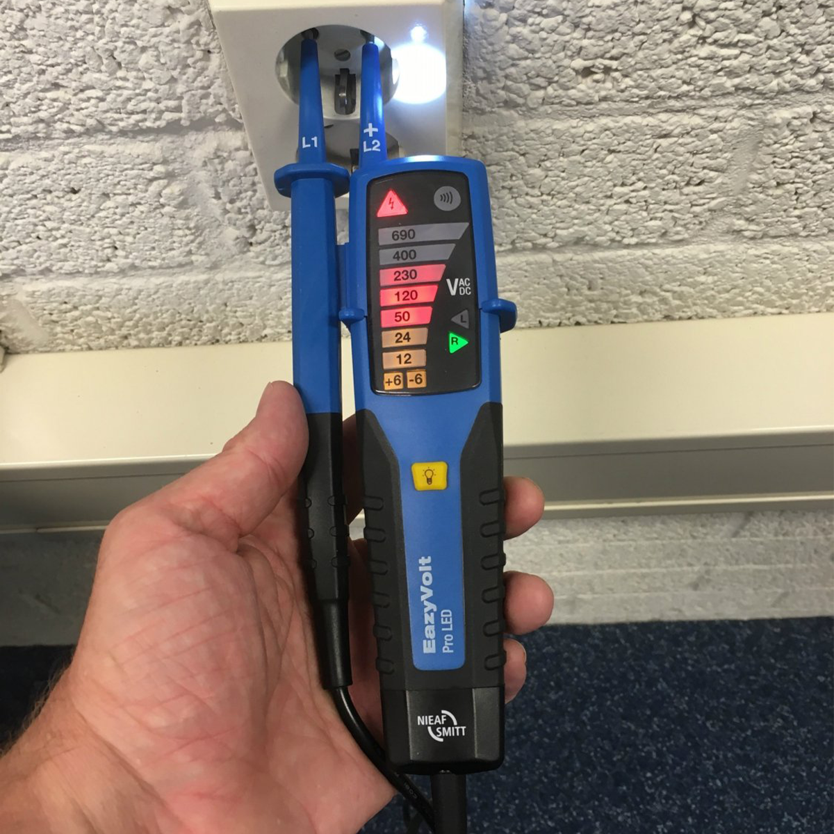 EazyVolt Pro LED spanningstester - Image 2