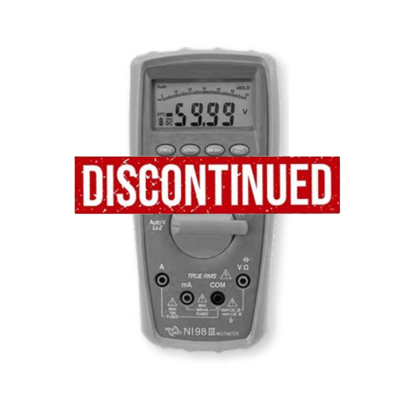 NI 98 III, True RMS CAT IV digitale multimeter