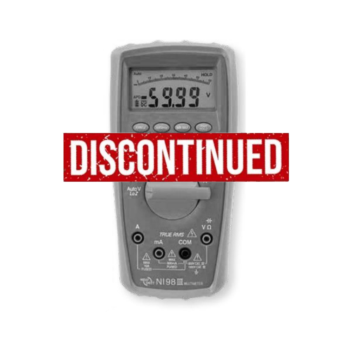 NI 98 III, True RMS CAT IV digitale multimeter